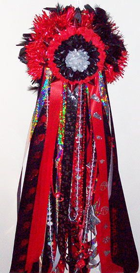 A typical red mum.
