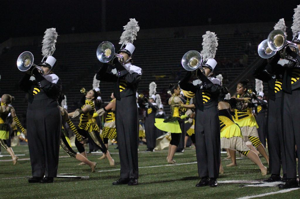 Bowie vs Westlake halftime show
The band performed their ensemble “To B or not to bee” during the halftime of the Bowie vs Westlake game. 