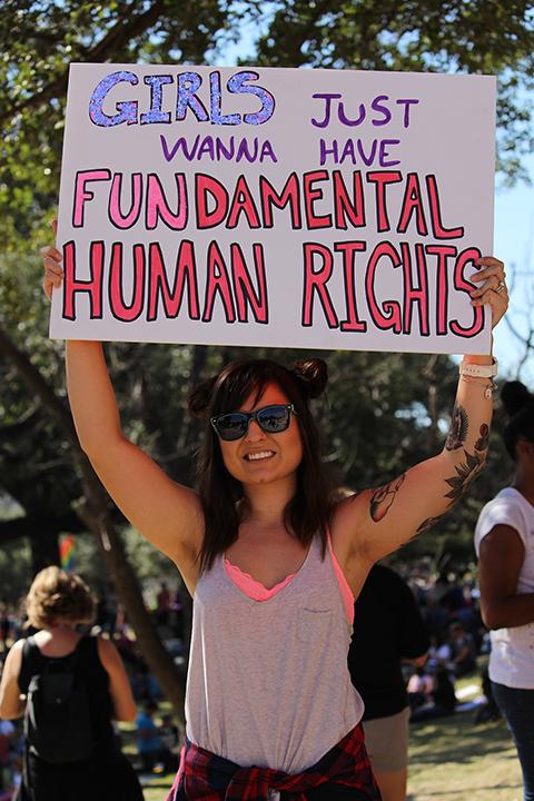 Women’s rights are human rights