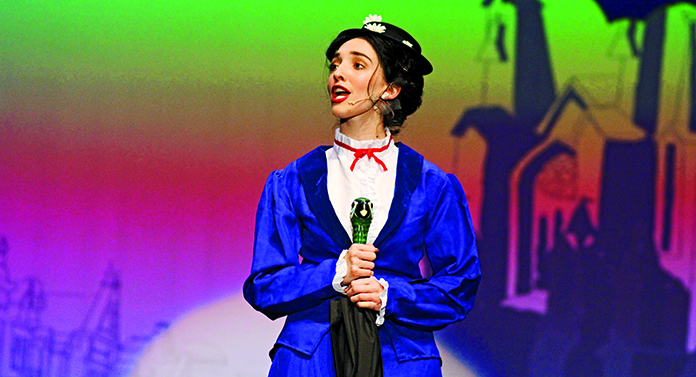 SUPERCALIFRAGILISTICEXPIALIDOCIOUS%3A+Madeline+Sparkes+played+the+magical+title+character+in+Mary+Poppins.+Spectators+said+Sparkes+was+well+casted+in+this+incredible+role.+
