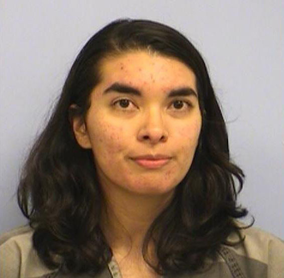 Pictured is the officially released mugshot of Erica Gomez, a teacher at Bowie facing a second-degree felony sexual assault of a child charge.