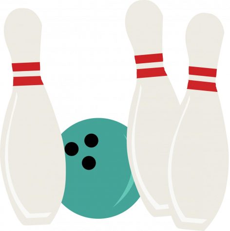 Bowldogs knocking down pins
