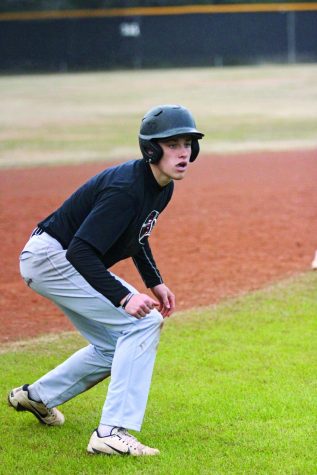Varsity baseball player steals a school record