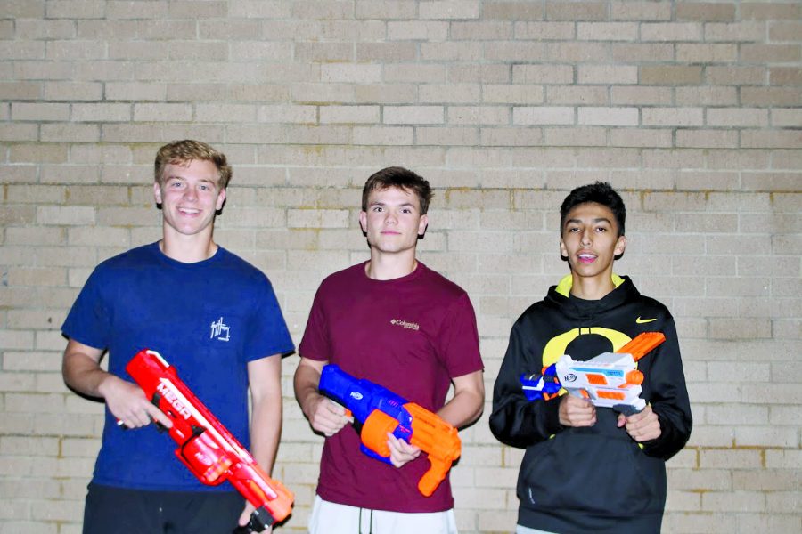 The purpose of the Nerf wars was just to have fun and show students there’s more to life than school and the stress that comes with it.