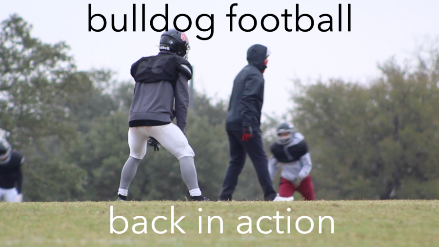 Bulldog football back in action
