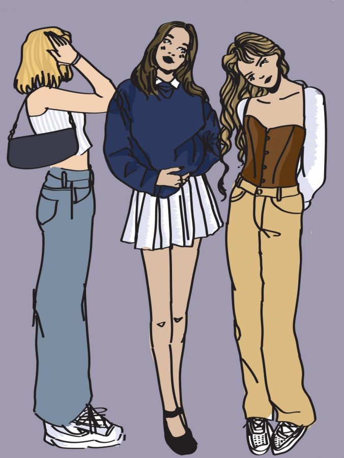 



 The reimagination of the 90s has created a new perspective of teenage fashion. This fashion awakening, unfortunately, has its negatives as 2020 definitely hasn’t been perfect.