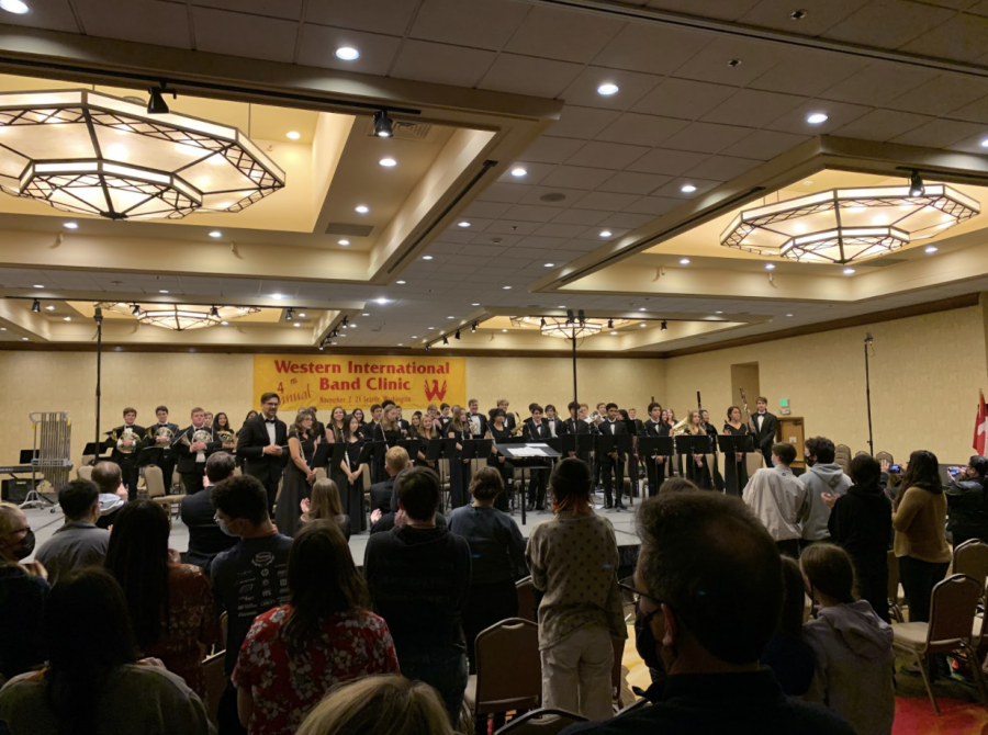 WIBC is a four day conference where bands from all over America are selected to perform in front of international guest conductors and other high school bands.