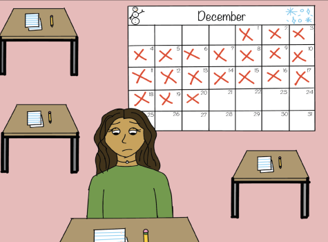 While this year’s break did allow for time to decompress after the end-of-year rush, and ease calmly into the New Year, students were impacted by having less time to spend participating in traditions with family. 
