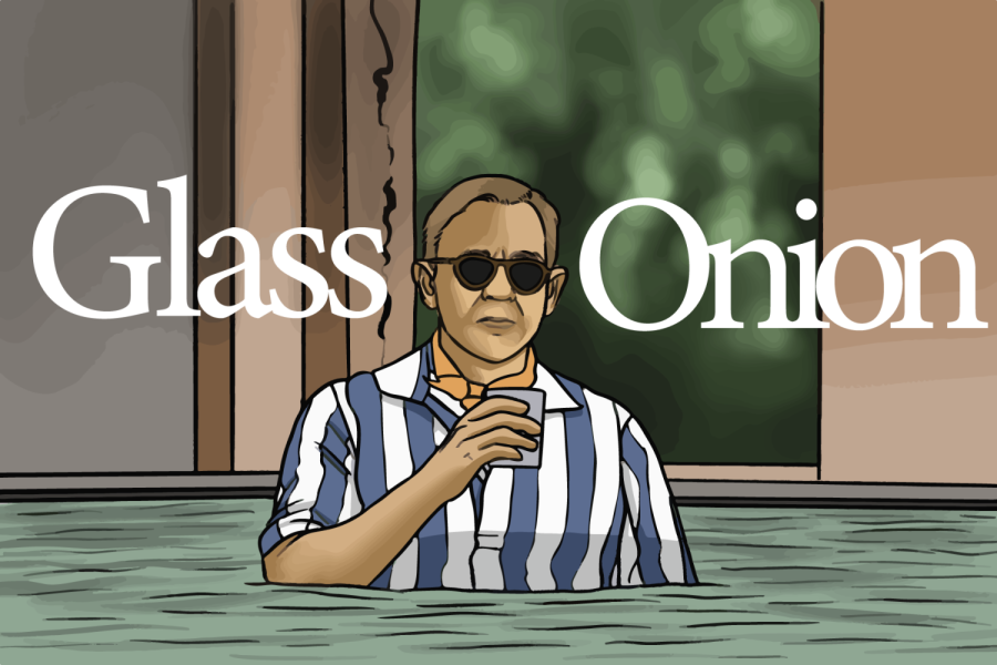 Glass+Onion+deserves+its+time+in+the+spotlight.+You%E2%80%99re+in+for+a+treat+filled+with+astounding+acting%2C+a+captivating+storyline%2C+and+aesthetically+pleasing+island-like+set.