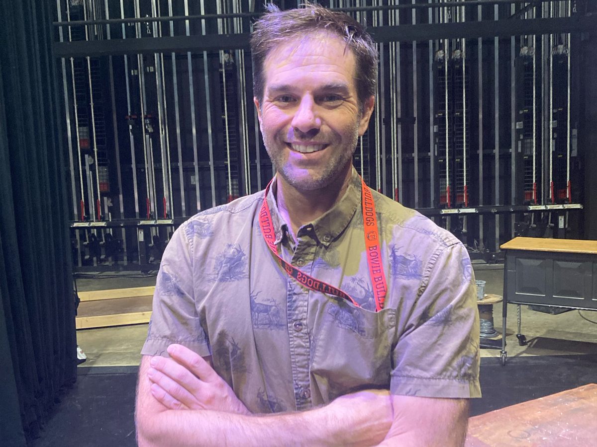 This is Cory Bluemling, the new theater director, who is new to Bowie this year.