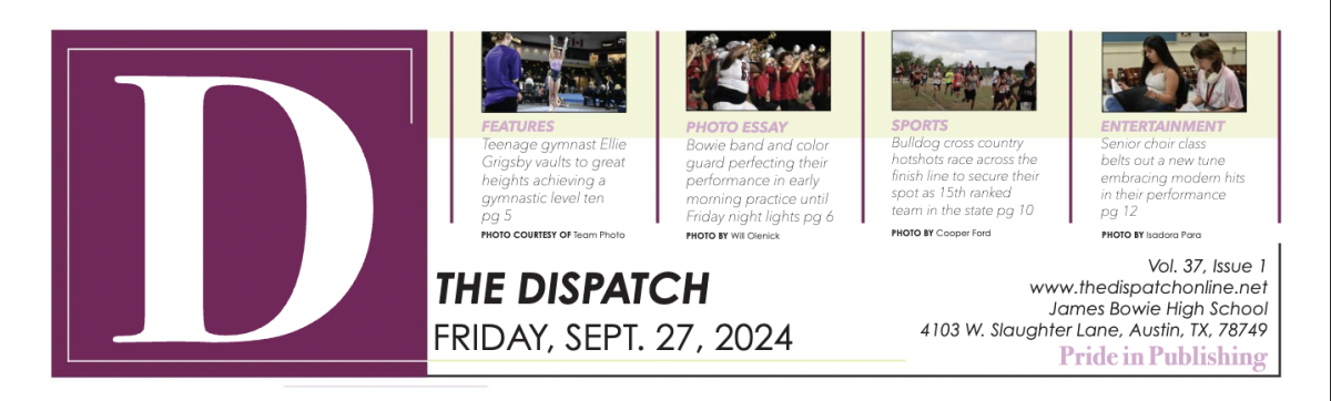 The Dispatch, Vol. 37, Issue #1 - 9/27/24