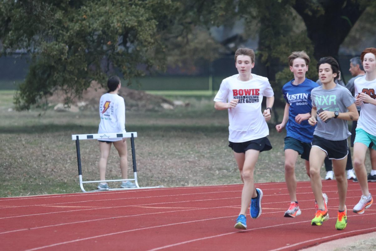 Bowie star runner breaks the two-mile record