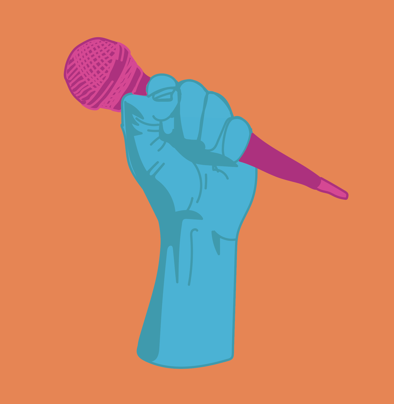 The loud echo of protest music