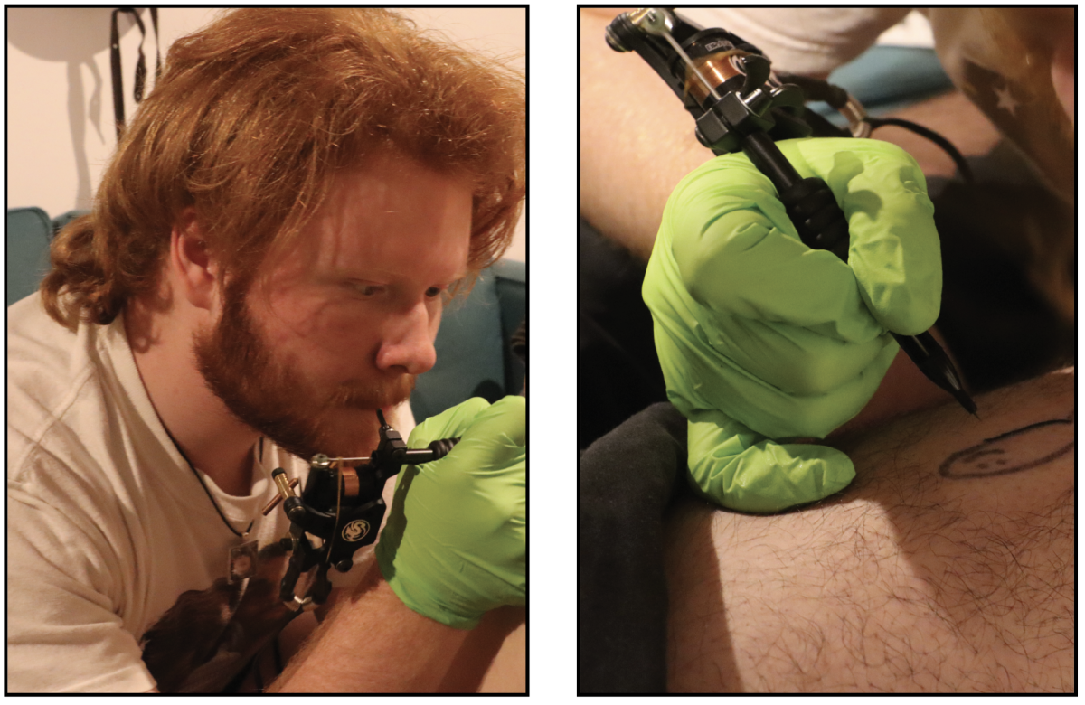 Artist utilizes tattooing as an outlet for his creative ideas