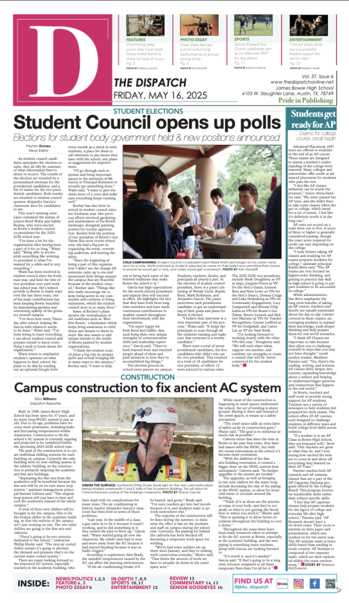 The Dispatch, Vol 37, Issue #6 5/16/25
