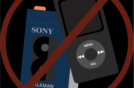 Music players banned on campuses
