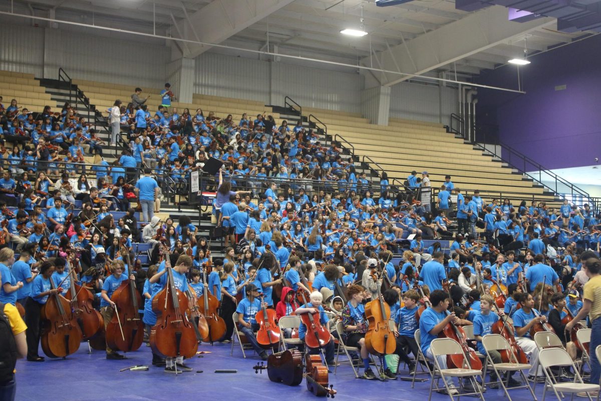 IN TUNE: Orchestra students from many schools across AISD come together. 