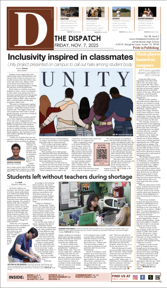 The Dispatch, Vol 38, Issue #2 11/7/25
