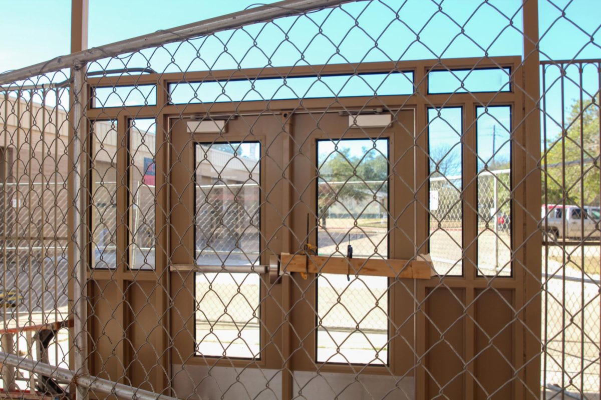 EXTRA SECURITY: A view of the new security gates located near the back of the school